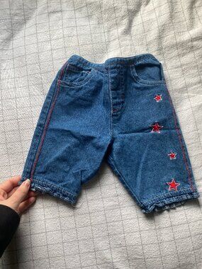 Disney Baby embroidered stars Jeans Baby size 12 months